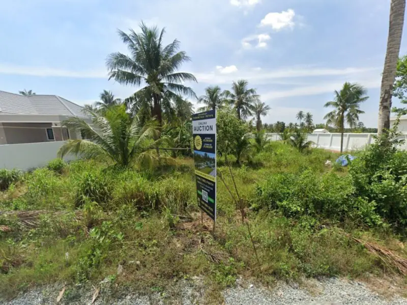 Perfect building land available for sale.
