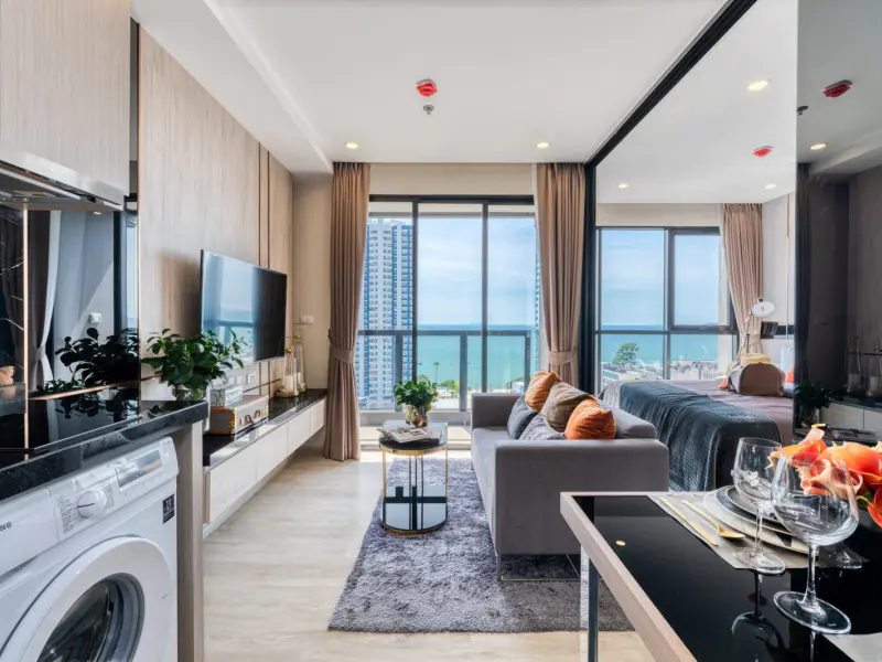 Seaside Elegance - The Panora Pattaya | Sea View Unit For Rent