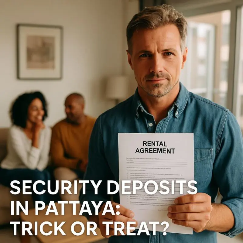 Security Deposits in Pattaya: Trick or Treat?