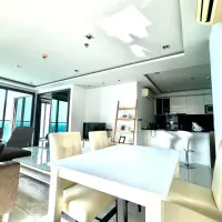 Sea View Unit for Rent at Wong Amat Tower Condo :  Rent 52,000 Baht/month for yearly lease thumbnail