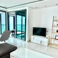 Sea View Unit for Rent at Wong Amat Tower Condo :  Rent 52,000 Baht/month for yearly lease thumbnail