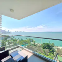 Beachfront Corner Unit - 2 Bedroom For Rent @Wongamat Tower thumbnail