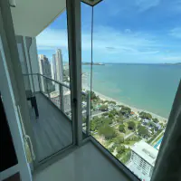 Sea View Beach Condo For Rent at The Riviera Wongamat thumbnail