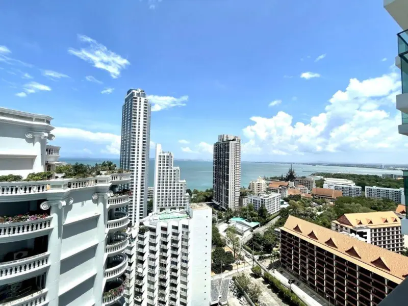 Sea View Condo for sale at Wong Amat Tower