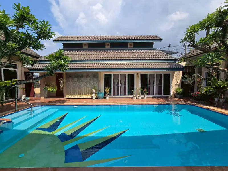 Spacious Private Pool Villa-Jomtien Beach Paradise Village