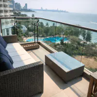 Exclusive Elevetor - Sea View 2-Bed Condo at Wongamat Tower thumbnail