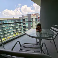 Spacious 1BR Furnished Pool-View Condo at Apus, Central Pattaya — Large Balcony & Resort Pool thumbnail
