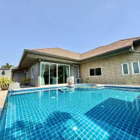 Refined Comfort - Renovated Pool Villa at Baan Piam Mongkol, Huay Yai thumbnail