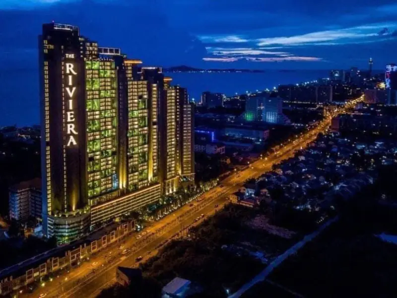 The Riviera Jomtien is for sale with a tenant