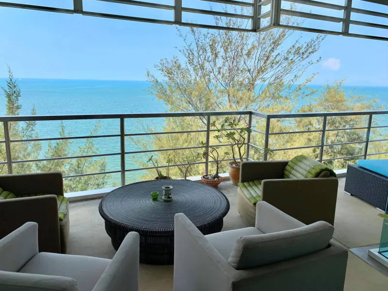 Rare Low-Rise Beachfront Living - Serene Sea View at Pine Shores, Na Jomtien