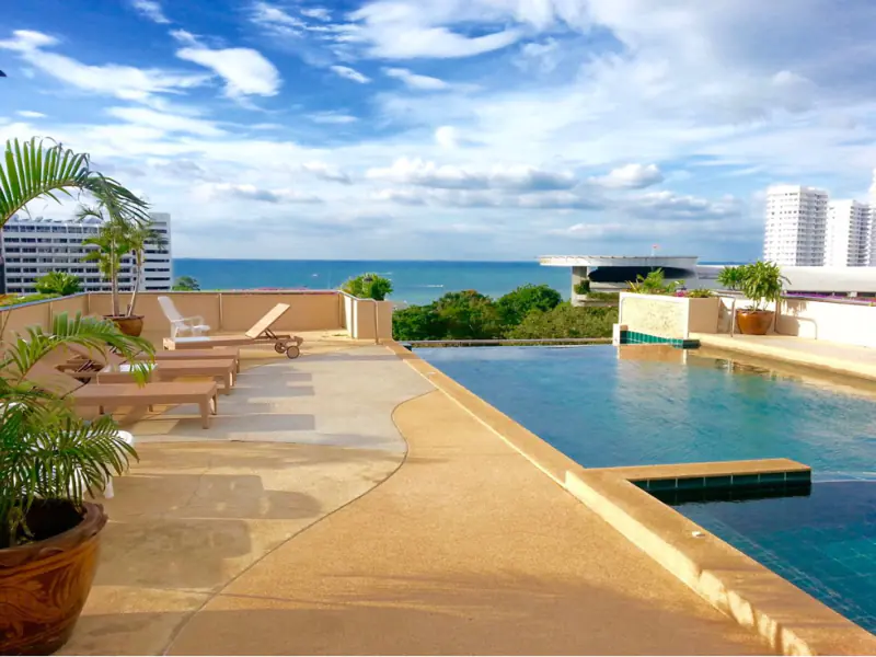 Discover spacious coastal living in the heart of Pratumnak with this impressive 2-bedroom for sale