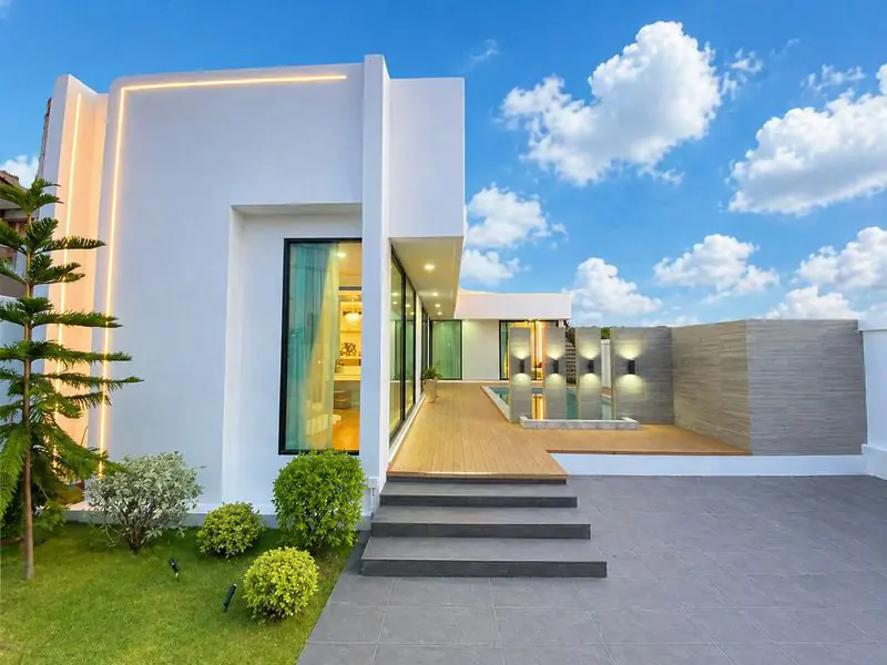 Modern Popol Villa With Rooftop-Nong Prue, East Pattaya