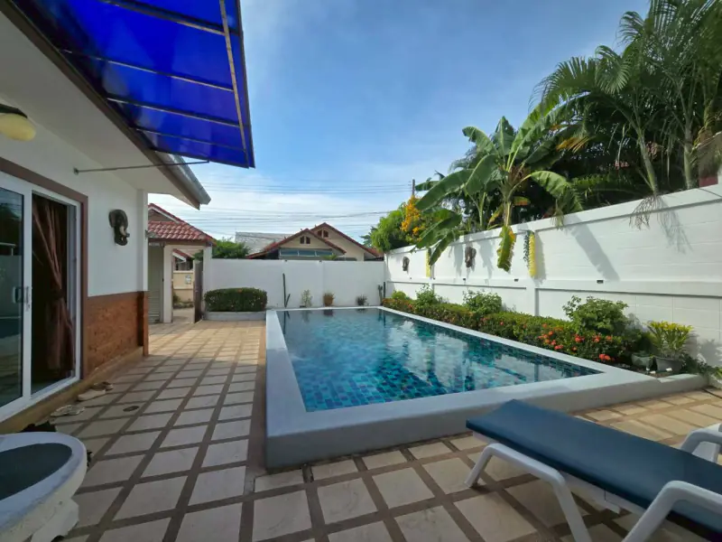 Single-storey pool villa 2Bedrooms for rent