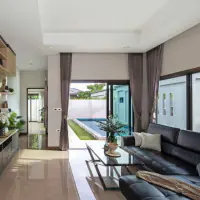 Modern Pool Villa for rent Baan Pattaya 5 thumbnail