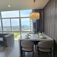 Modern corner-unit condominium in The Twin Tower, thumbnail