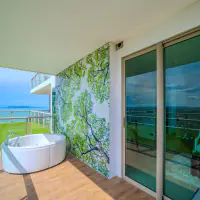 Experience modern luxury in this beautifully designed high-floor residence at Riviera Ocean Drive thumbnail