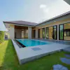 Discover modern family living in this brand-new private pool villa at Garden Ville 9. thumbnail