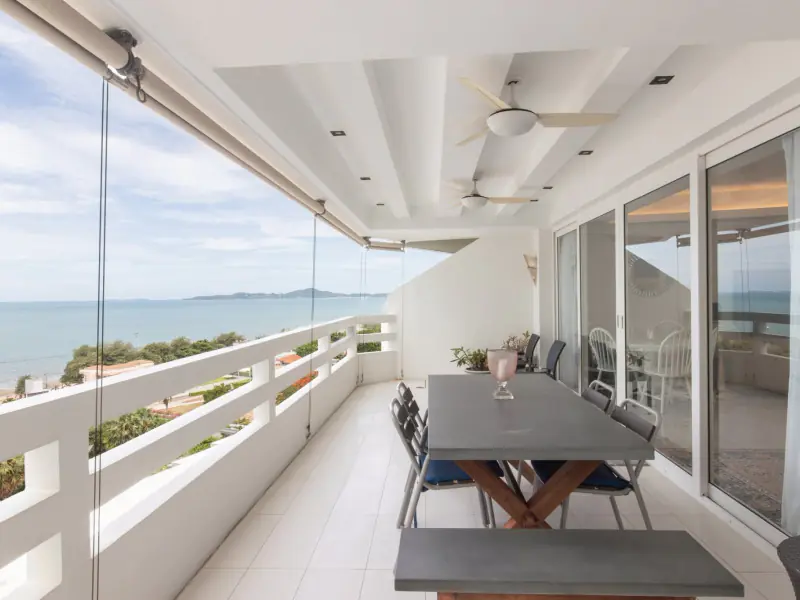 Enjoy generous living space and breathtaking sea views  at Grand Condotel Pattaya