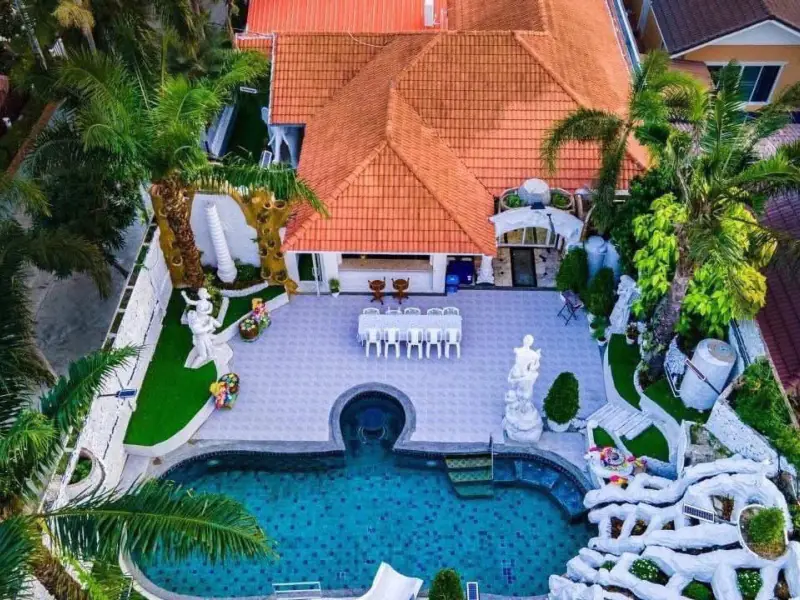Escape to peaceful coastal living with this spacious private pool villa in the heart of Bangsaray