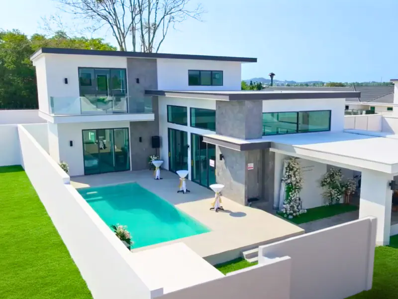 Discover peaceful luxury living in this beautifully designed Type A villa at Villa Layan