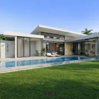 Contemporary single-storey pool villa designed with clean architectural lines thumbnail