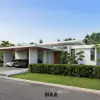 Contemporary single-storey pool villa designed with clean architectural lines thumbnail