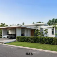 Contemporary single-storey pool villa designed with clean architectural lines thumbnail