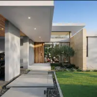 Contemporary single-storey pool villa designed with clean architectural lines thumbnail