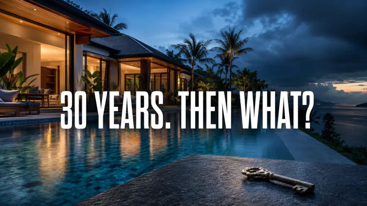 The uncomfortable truth about leasehold villas in Thailand