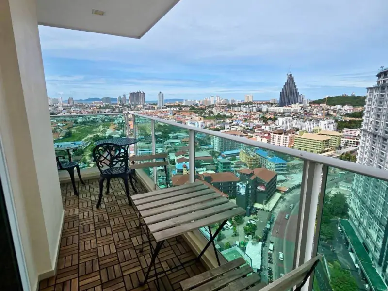 Stylish Corner sea View Studio-City garden Tower