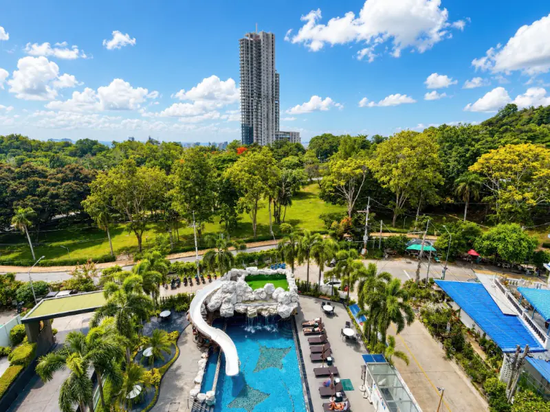 Enjoy comfortable high-floor living in this spacious sea view residence at Sky Residence.