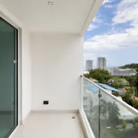 Enjoy comfortable high-floor living in this spacious sea view residence at Sky Residence. thumbnail