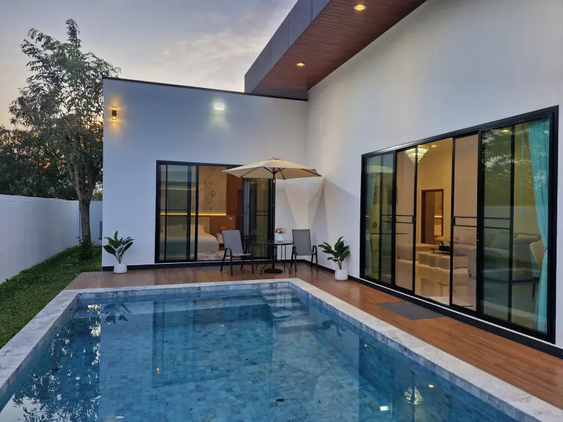 Modern-Style Single House for Sale – Private Pool Villa