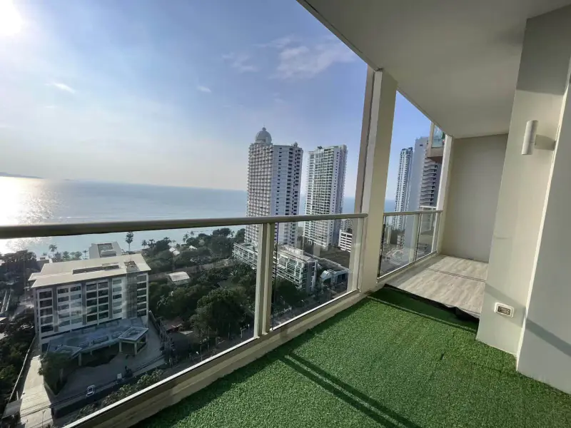 Experience luxury beachfront living at The Riviera Wongamat