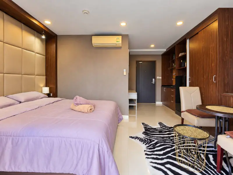 New Nordic Marcus 3 Newly Renovated Studio Condo for Rent in Pratumnak, Pattaya