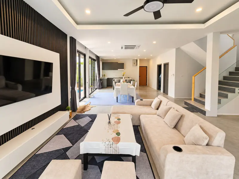 Modern Contemporary Pool Villa with Rooftop Terrace Huay Yai, Pattaya