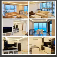 Beachfront Corner Unit - 2 Bedroom For Rent @Wongamat Tower thumbnail