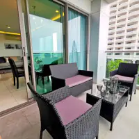 Sea View 2 Bedrooms Condo For Rent at Wong Amat Tower thumbnail