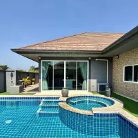 Refined Comfort - Renovated Pool Villa at Baan Piam Mongkol, Huay Yai thumbnail