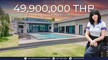 Price ฿49,900,000 - 🔱 Siam Royal View – Ultra Luxury Pool Villa in Pattaya 🔱