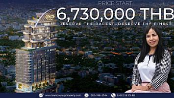 Luxury Condo in Wongamat | Once Wongamat Pattaya คอนโดวิวทะเล ใจกลางพัทยาเหนือ