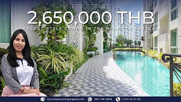 🏙️ Olympus City Garden Pattaya | Resort-Style Condominium in the Heart of South Pattaya