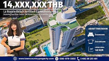 Stunning Sea View Condo – La Royale Jomtien Beach 🌟