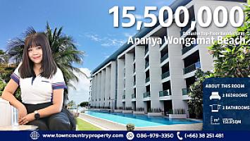 Luxury Beachfront Condo in Pattaya | Ananya Wongamat Top-Floor Unit For Sale