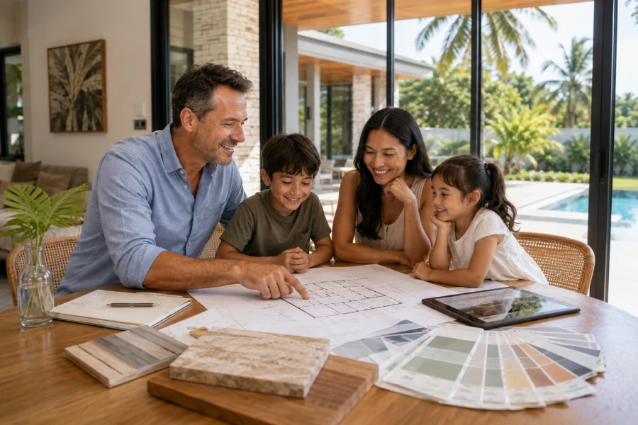 Designing family home