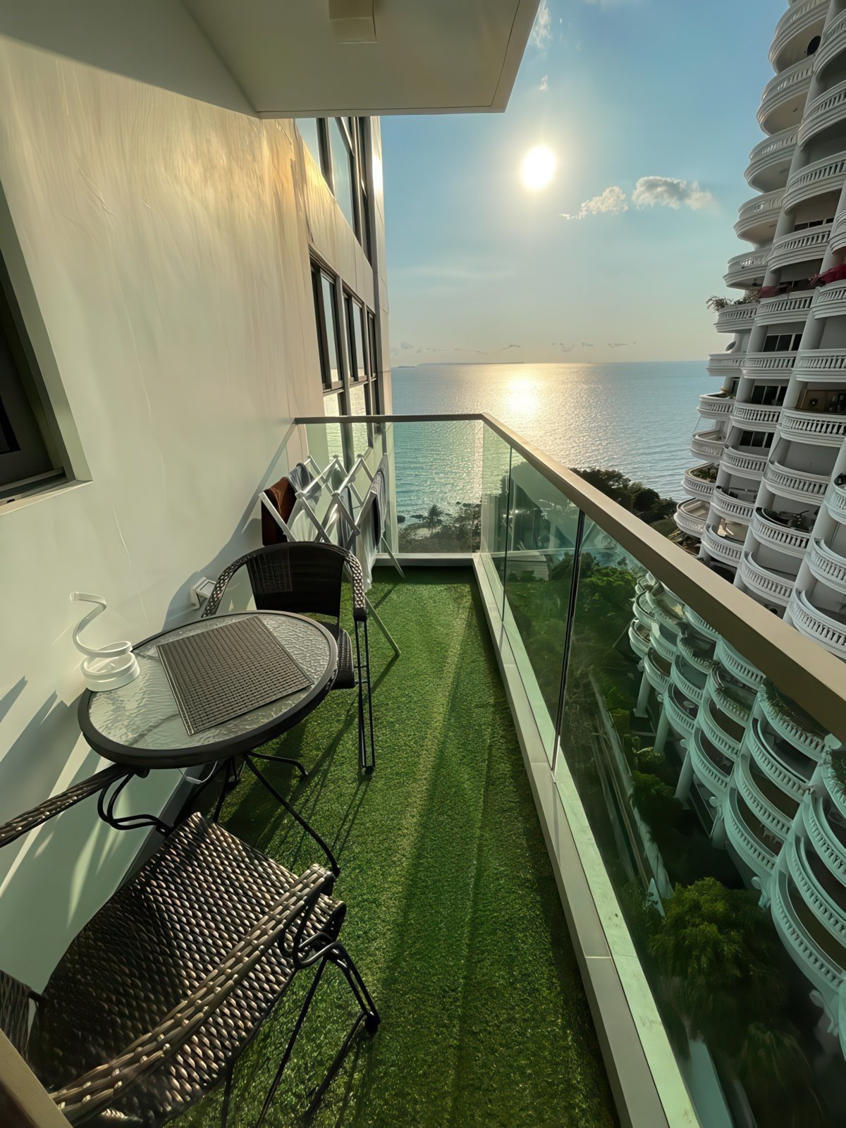 Studio Seaview Condo for Sale at Wong Amat Tower