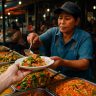 Pattaya vendor serve curry